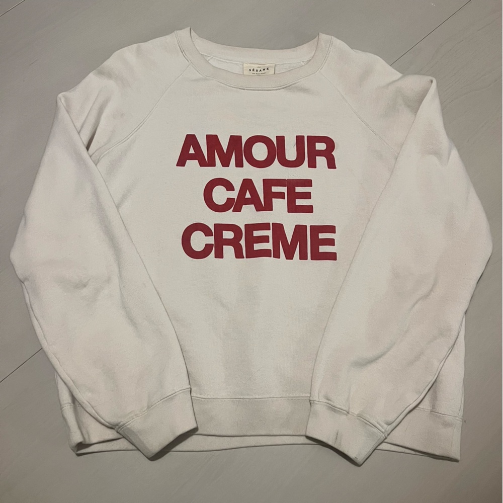 Sezane sweatshirt, size L